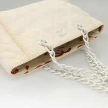 Load image into Gallery viewer, Chanel White Summer Tote
