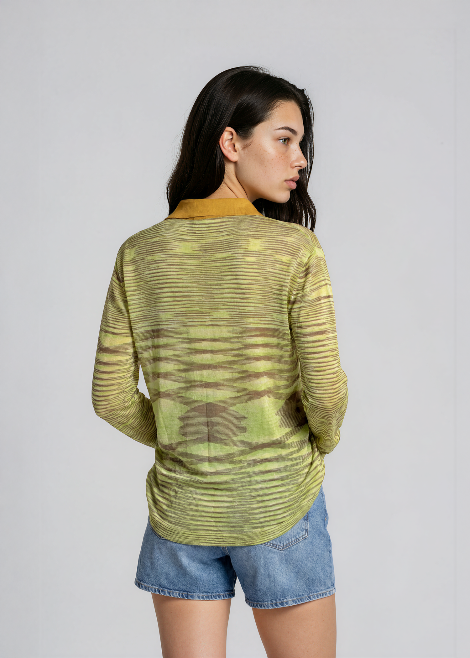 Missoni Green Printed Button Down