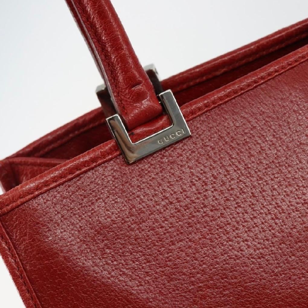 Gucci Red Leather Jackie Bag