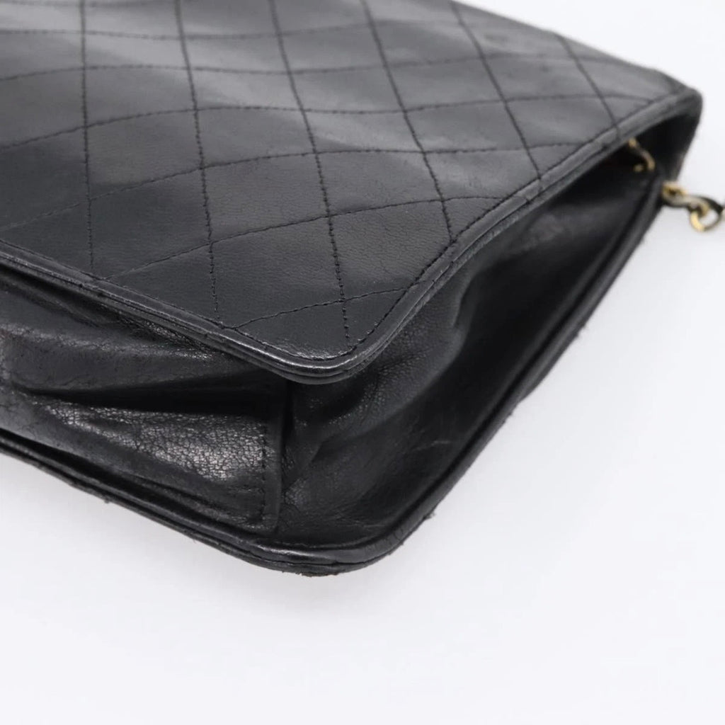 Chanel Black Quilted Leather Flap Bag