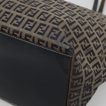 Load image into Gallery viewer, Fendi Zucchino Navy Tote
