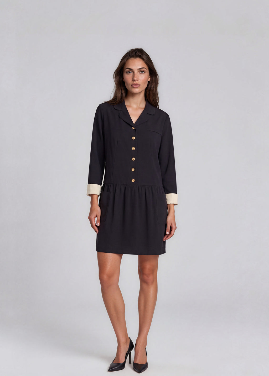 Chanel Navy Blazer Dress