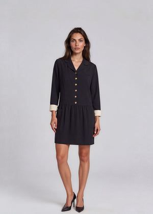 Chanel Navy Blazer Dress