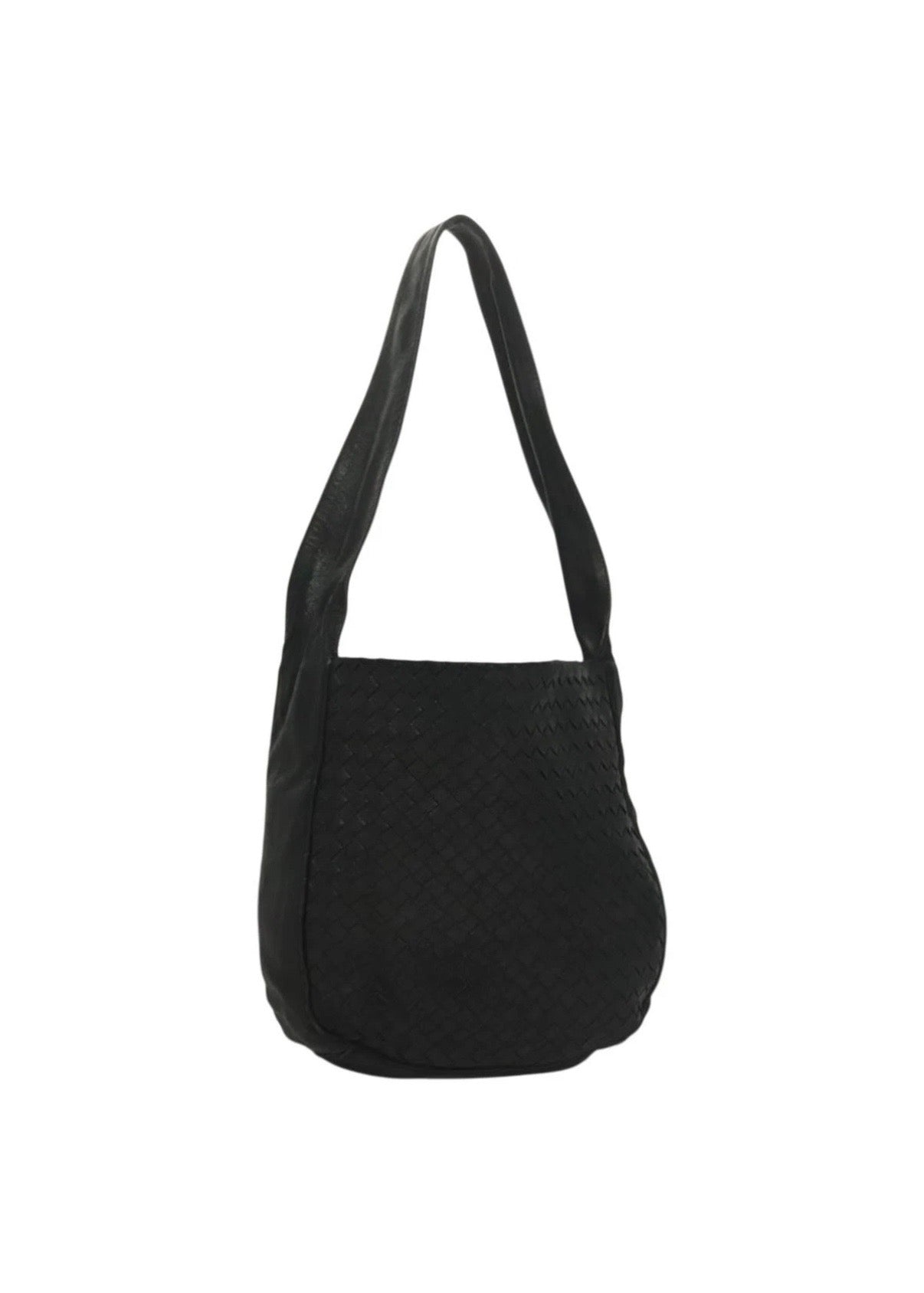 Bottega Veneta Black Quilted Hobo Bag