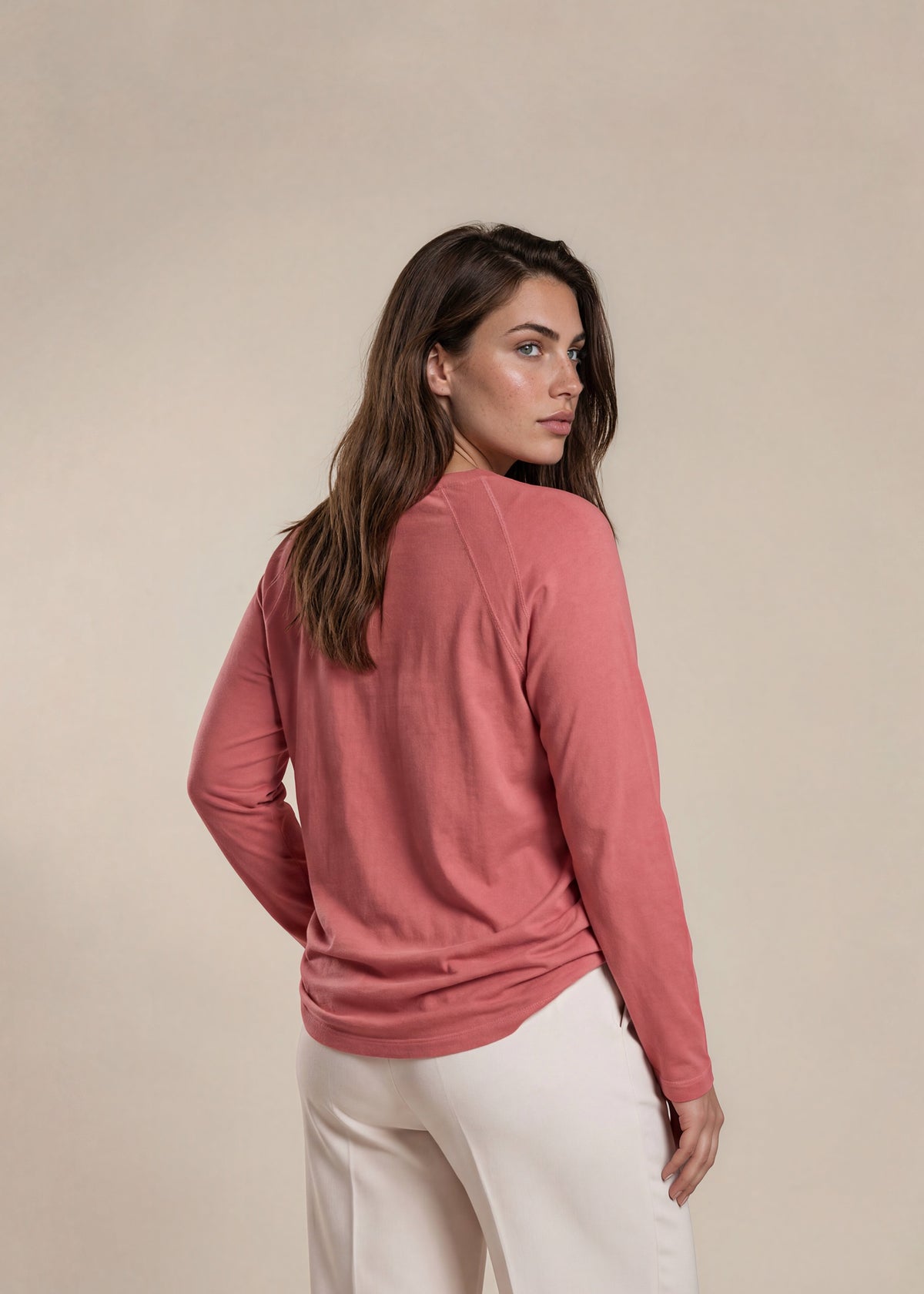 YSL Pink Logo Sweater