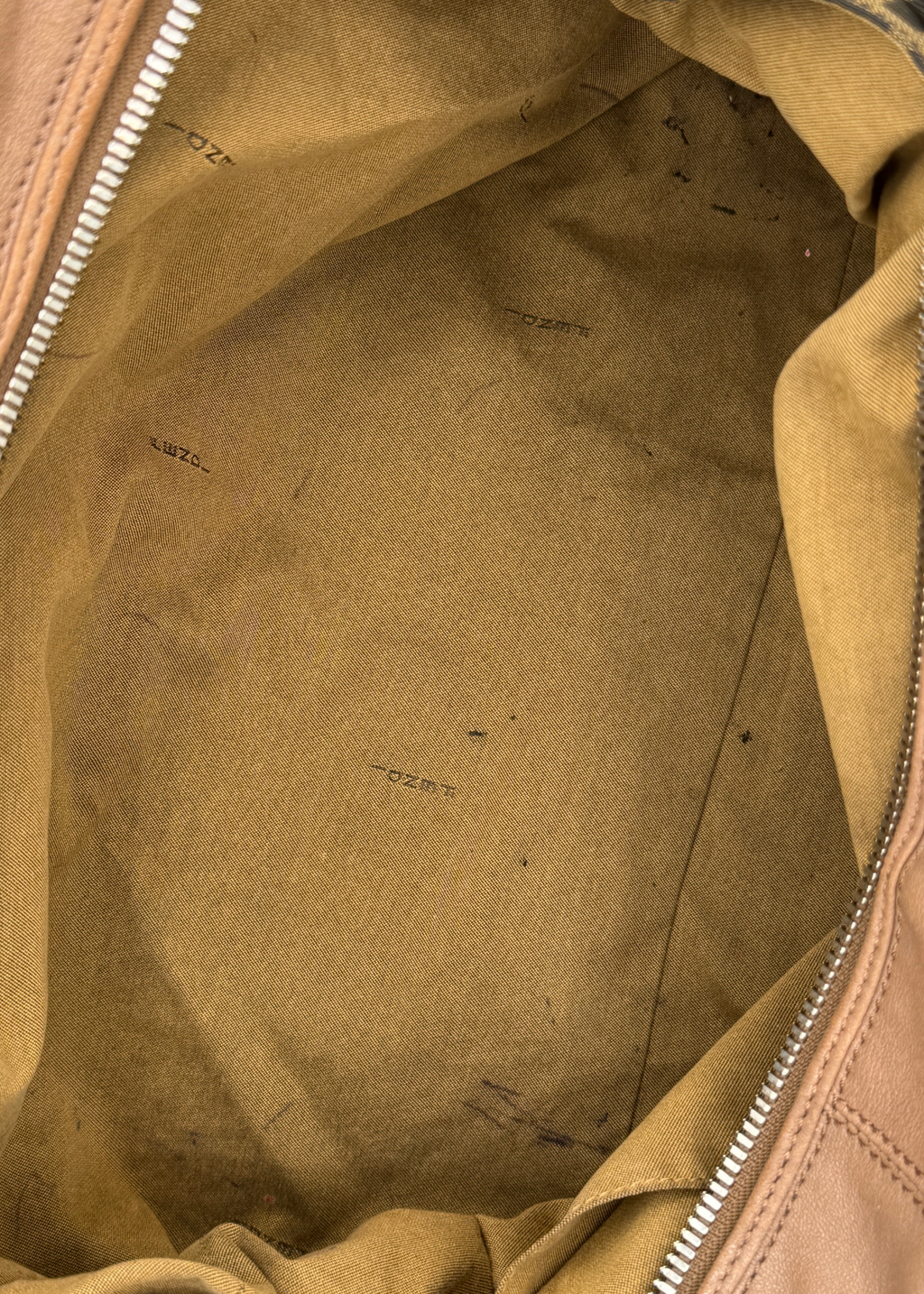 Fendi Brown Leather Shoulder Bag