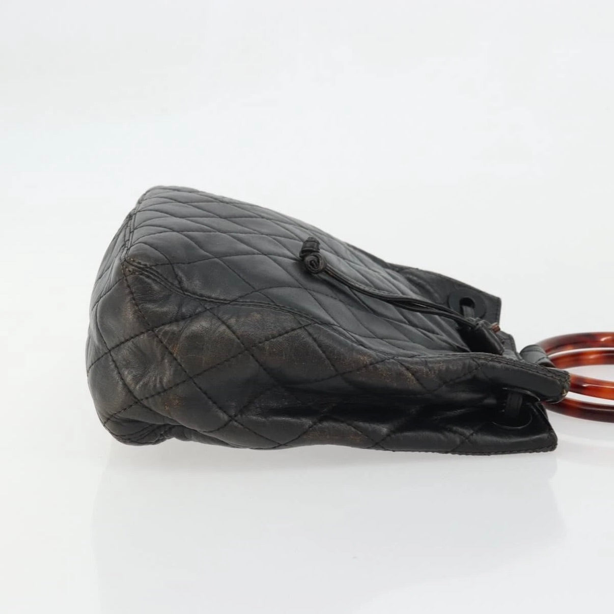 Chanel Black Leather Handbag