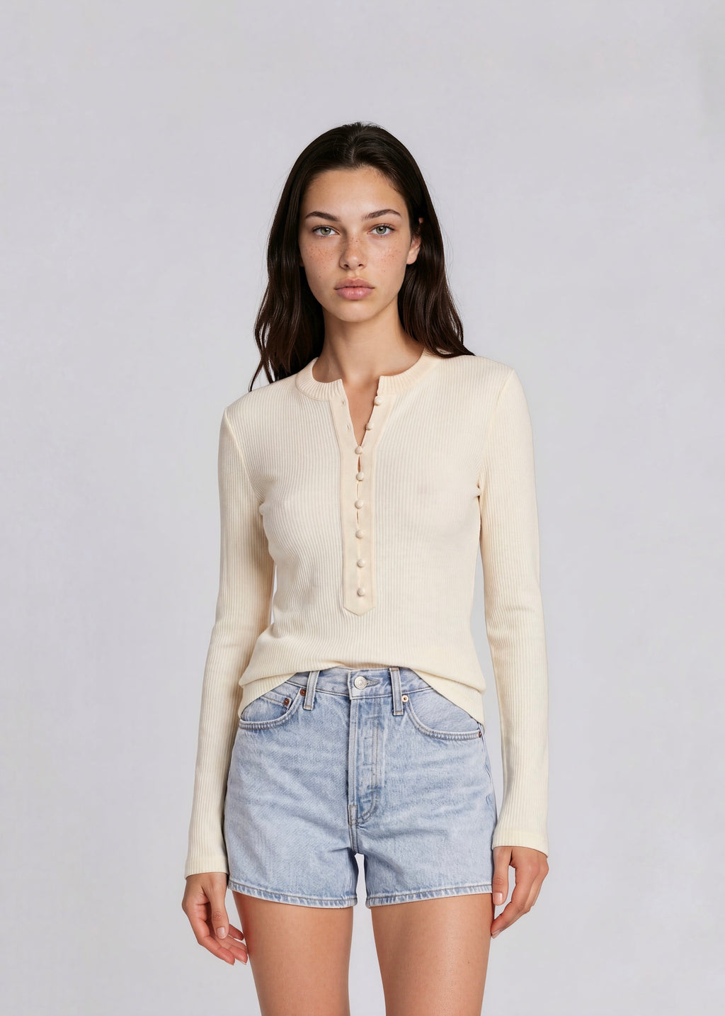 Chloe Cream Long Sleeve
