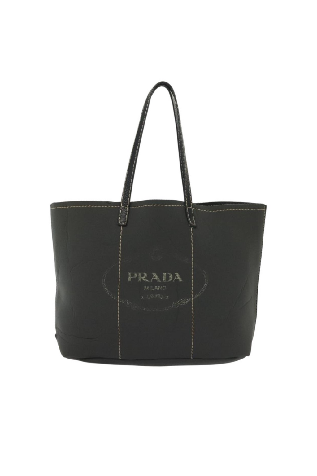 Prada Black Logo Tote