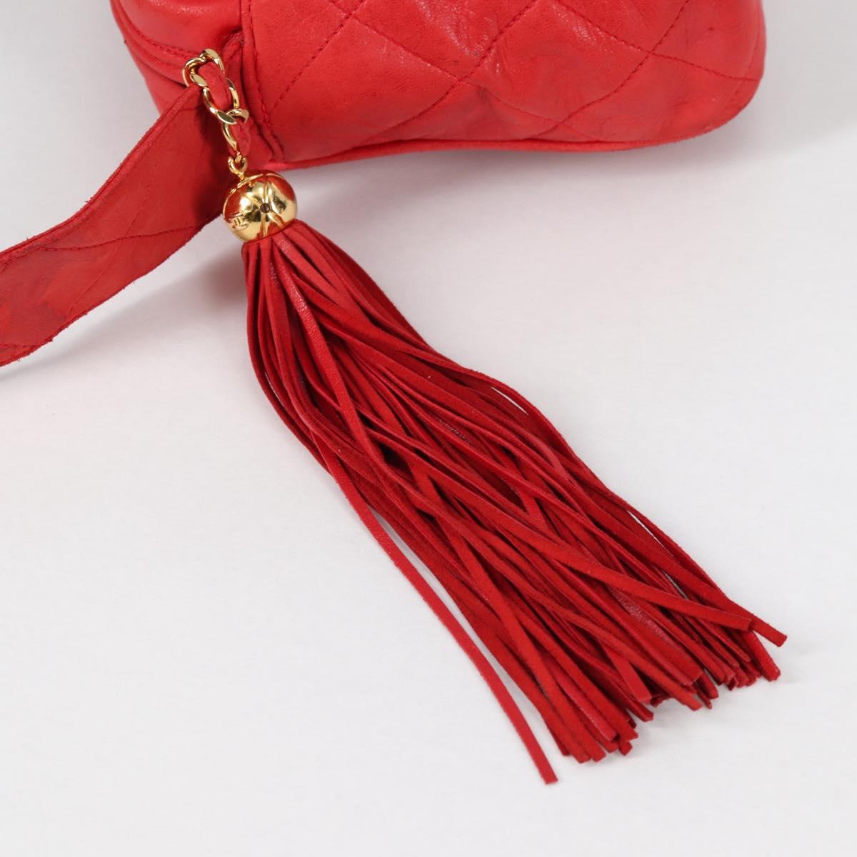 Chanel Red Crossbody