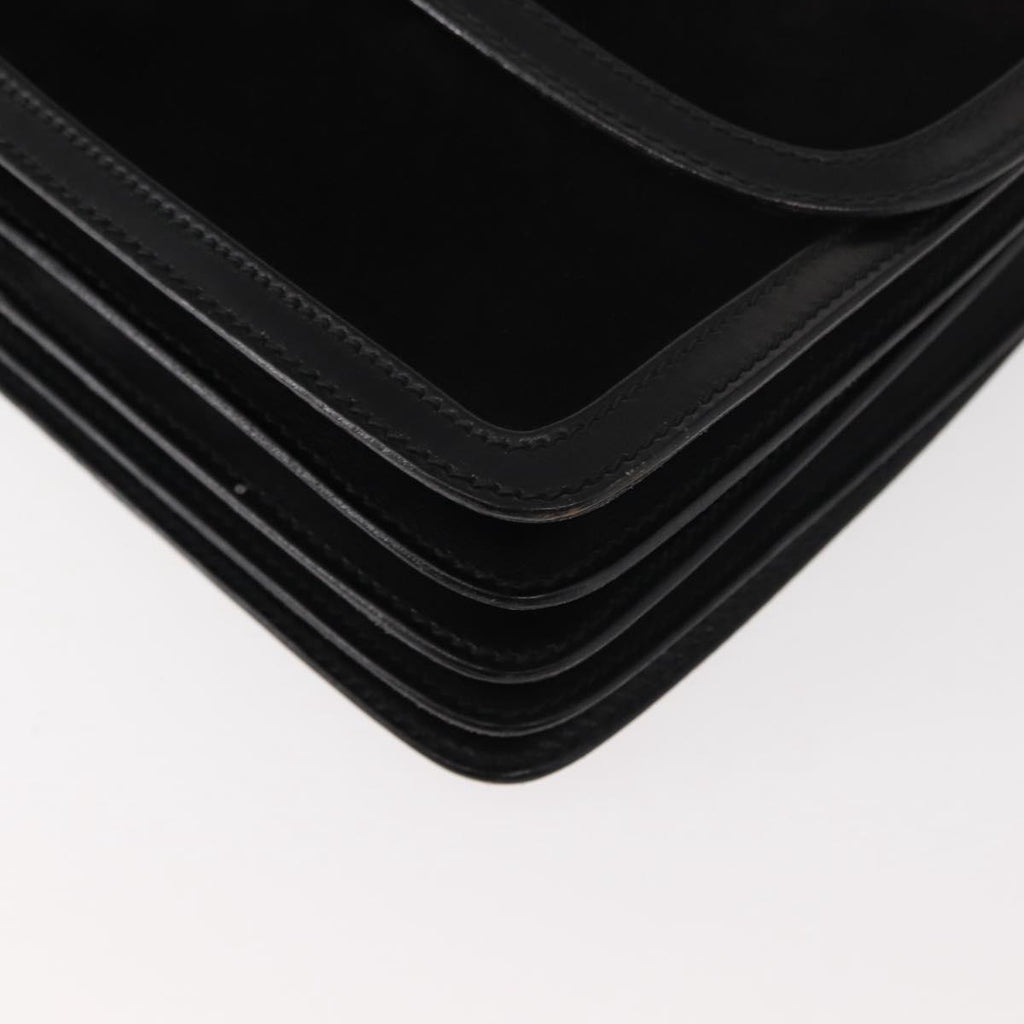 Gucci Black Suede Shoulder Bag