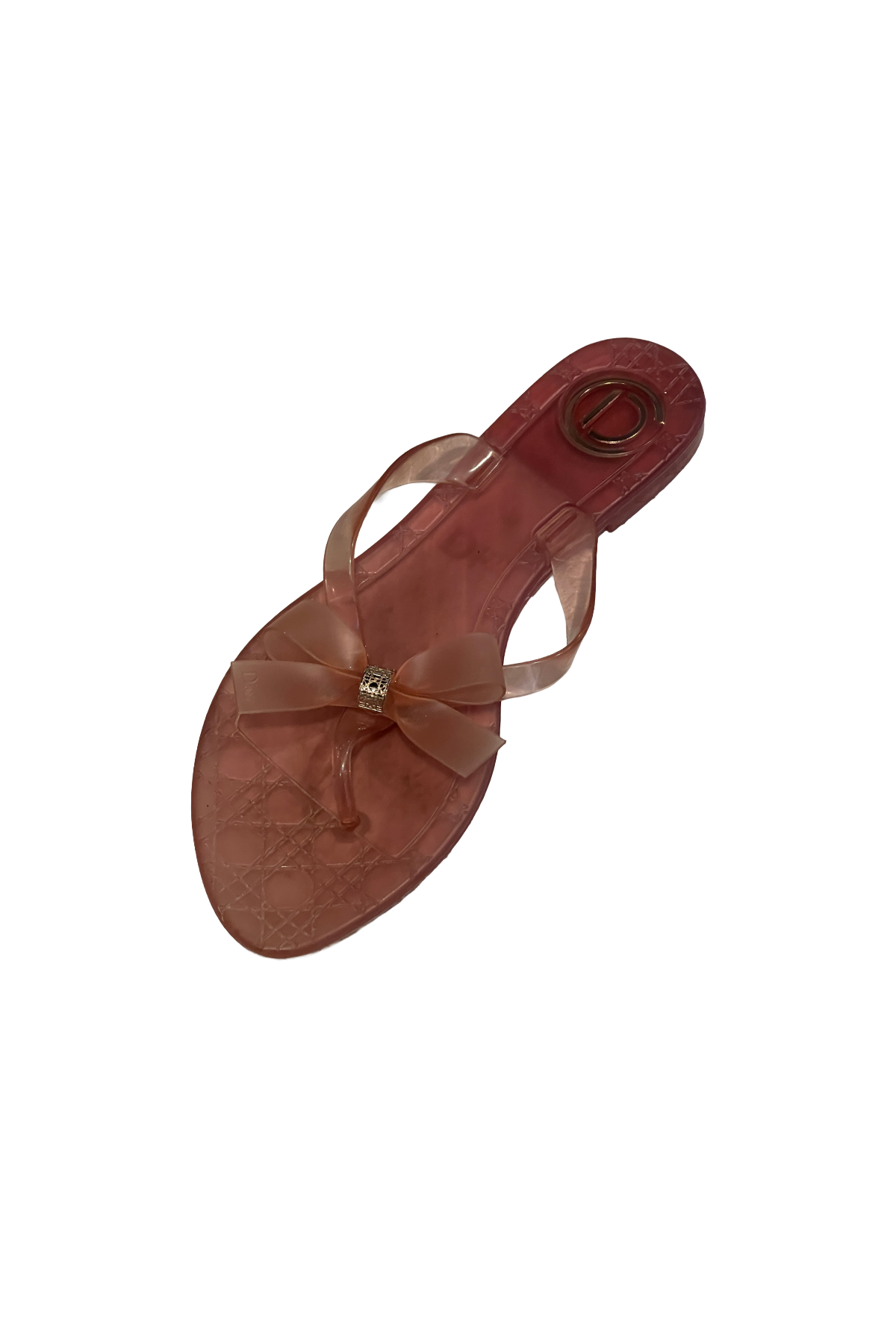 Dior Jelly Flip Flops
