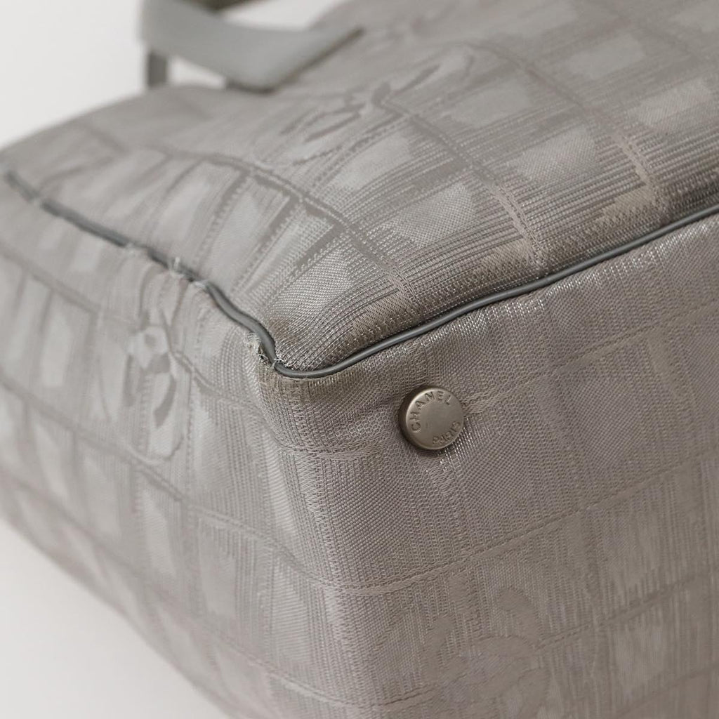 Chanel Grey Travel Tote