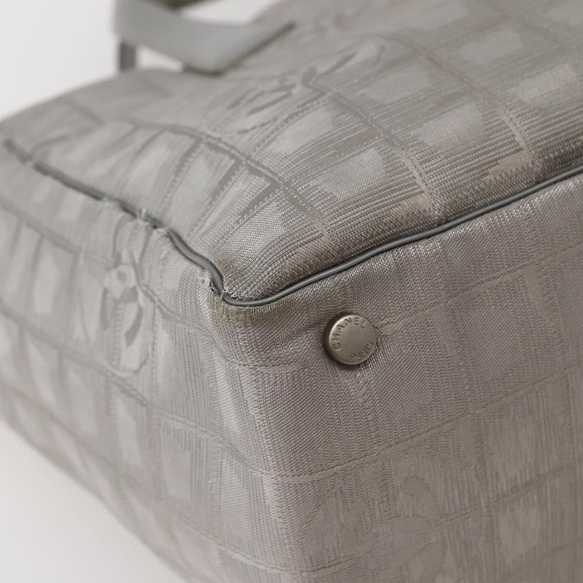 Chanel Grey Travel Tote