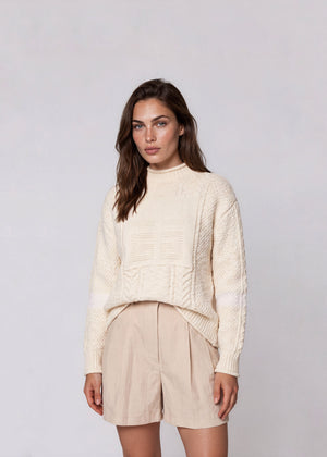 Givenchy Cream Logo Sweater