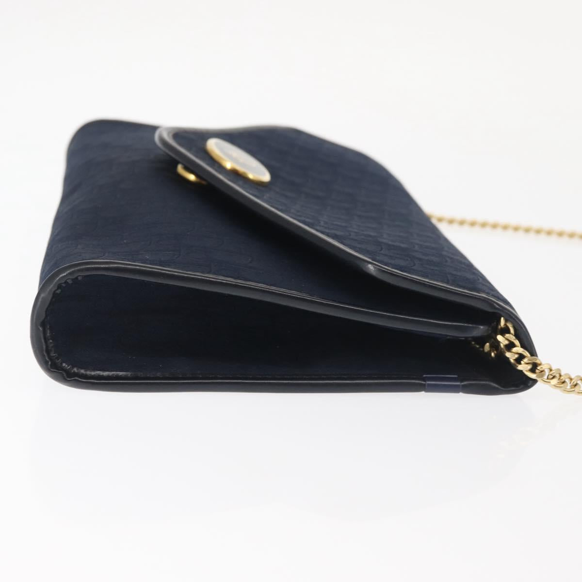 Dior Navy Trotter Shoulder Bag