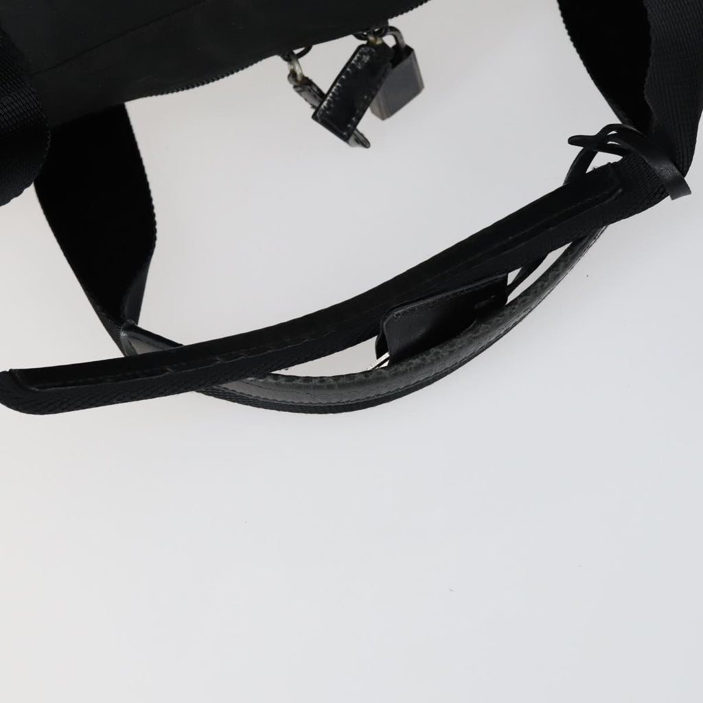 Prada Black Nylon Duffle