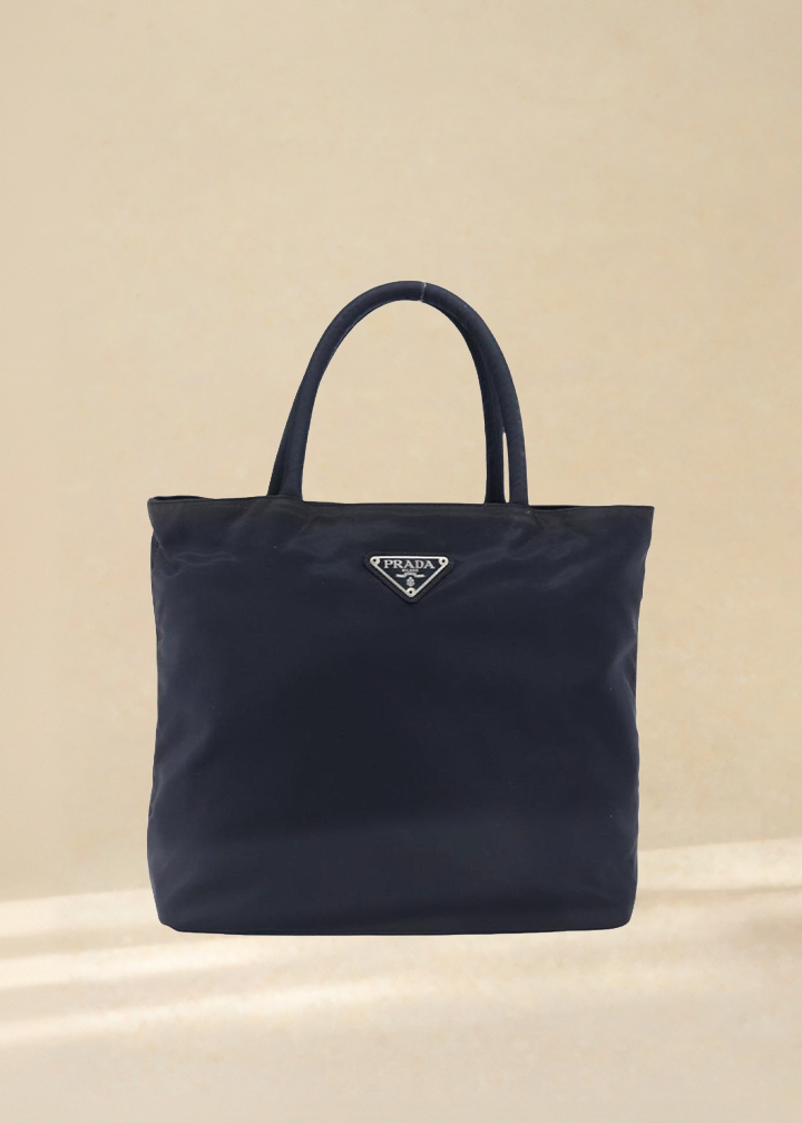 Prada Black Nylon Handbag