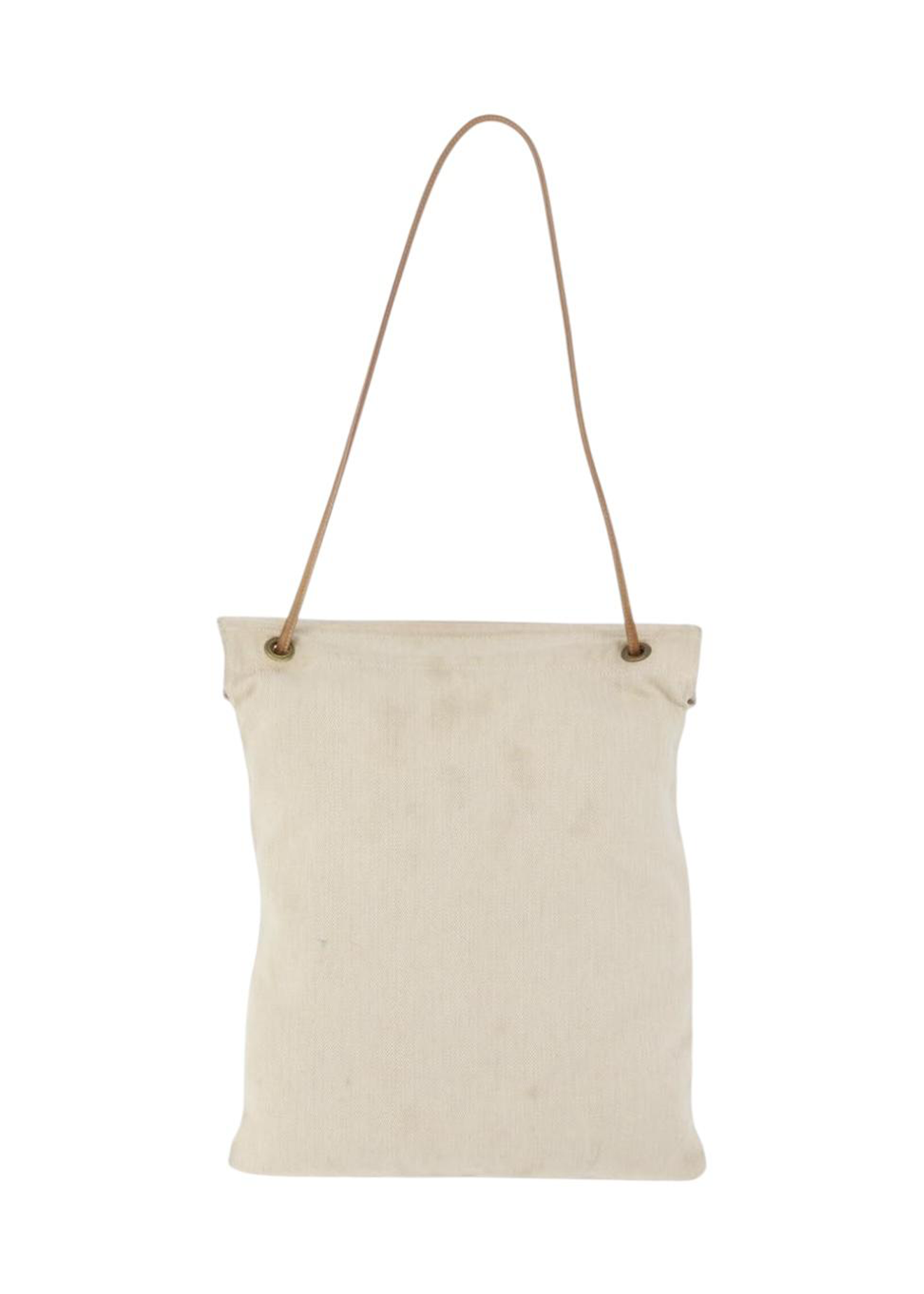 Hermes Cream Spellout Tote