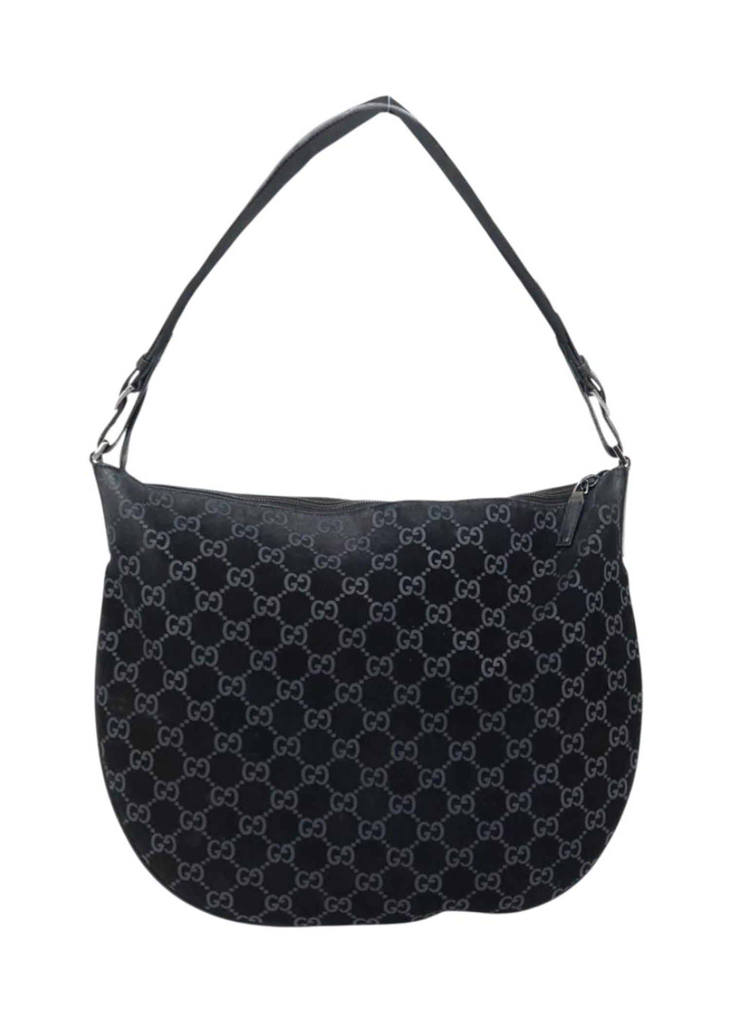 Gucci Tom Ford Black Monogram Shoulder Bag