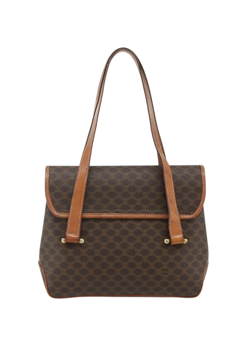 Celine Monogram Brown Shoulder Bag