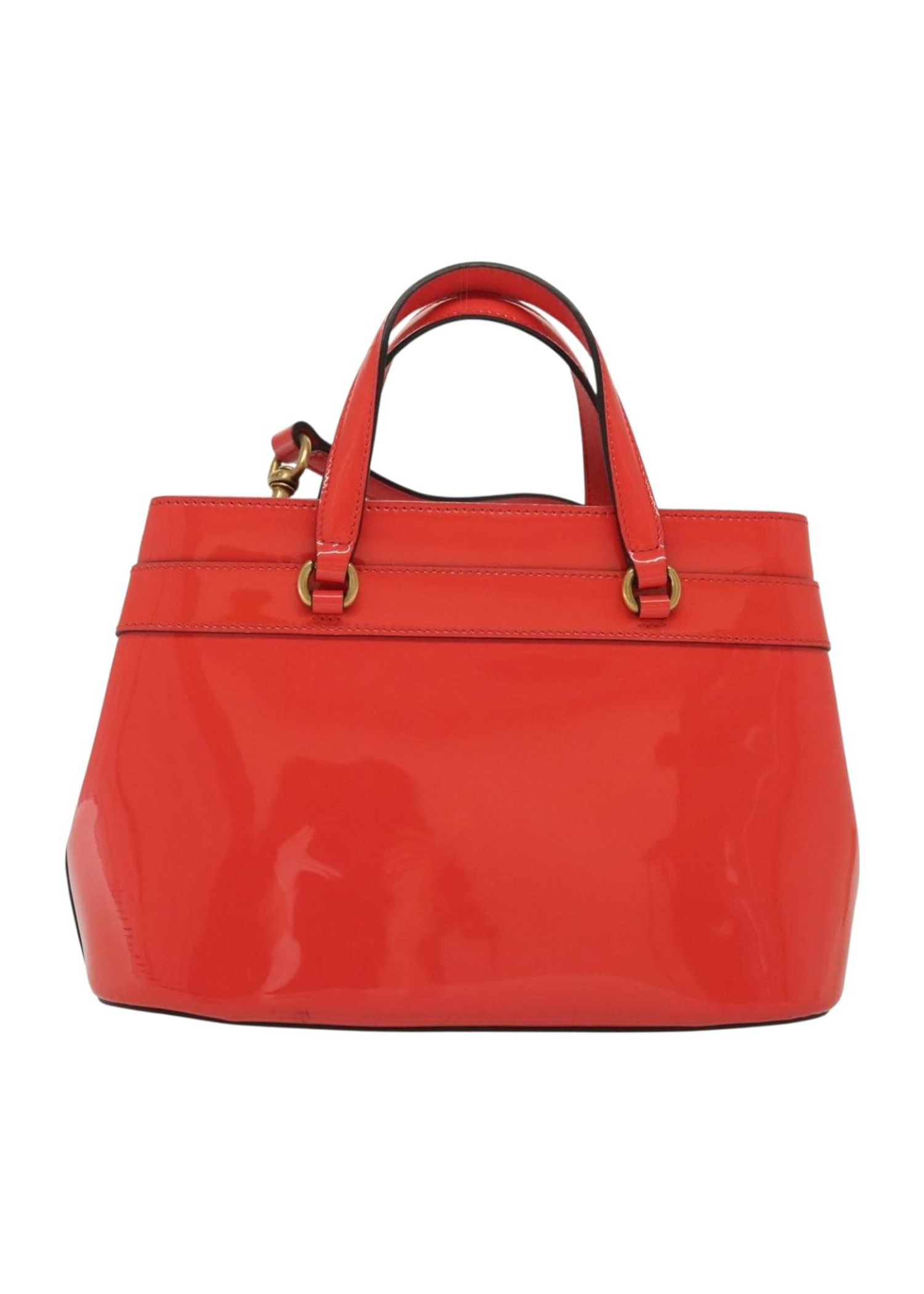 Gucci Red Horsebit Handbag