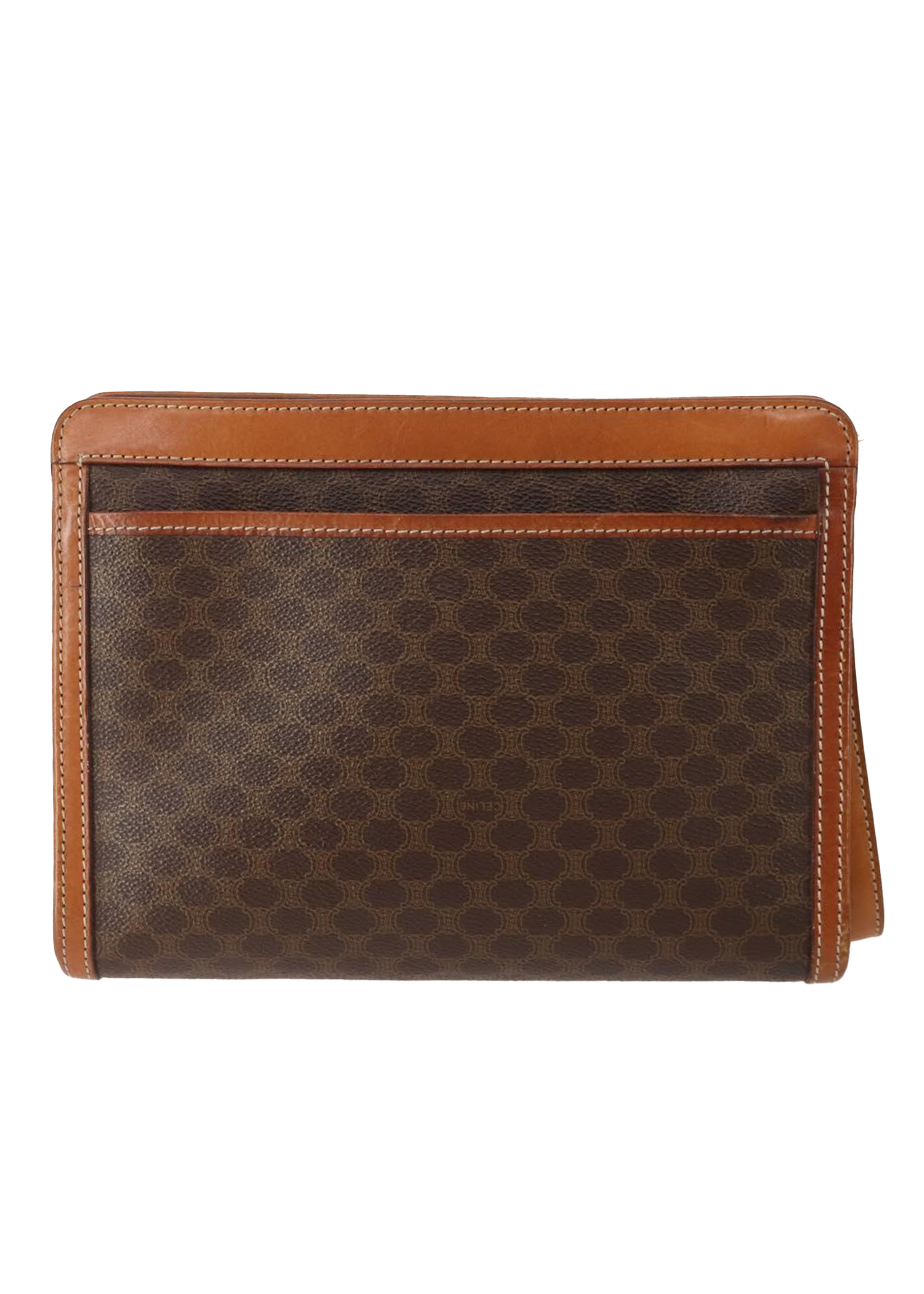 Celine Monogram Brown Clutch