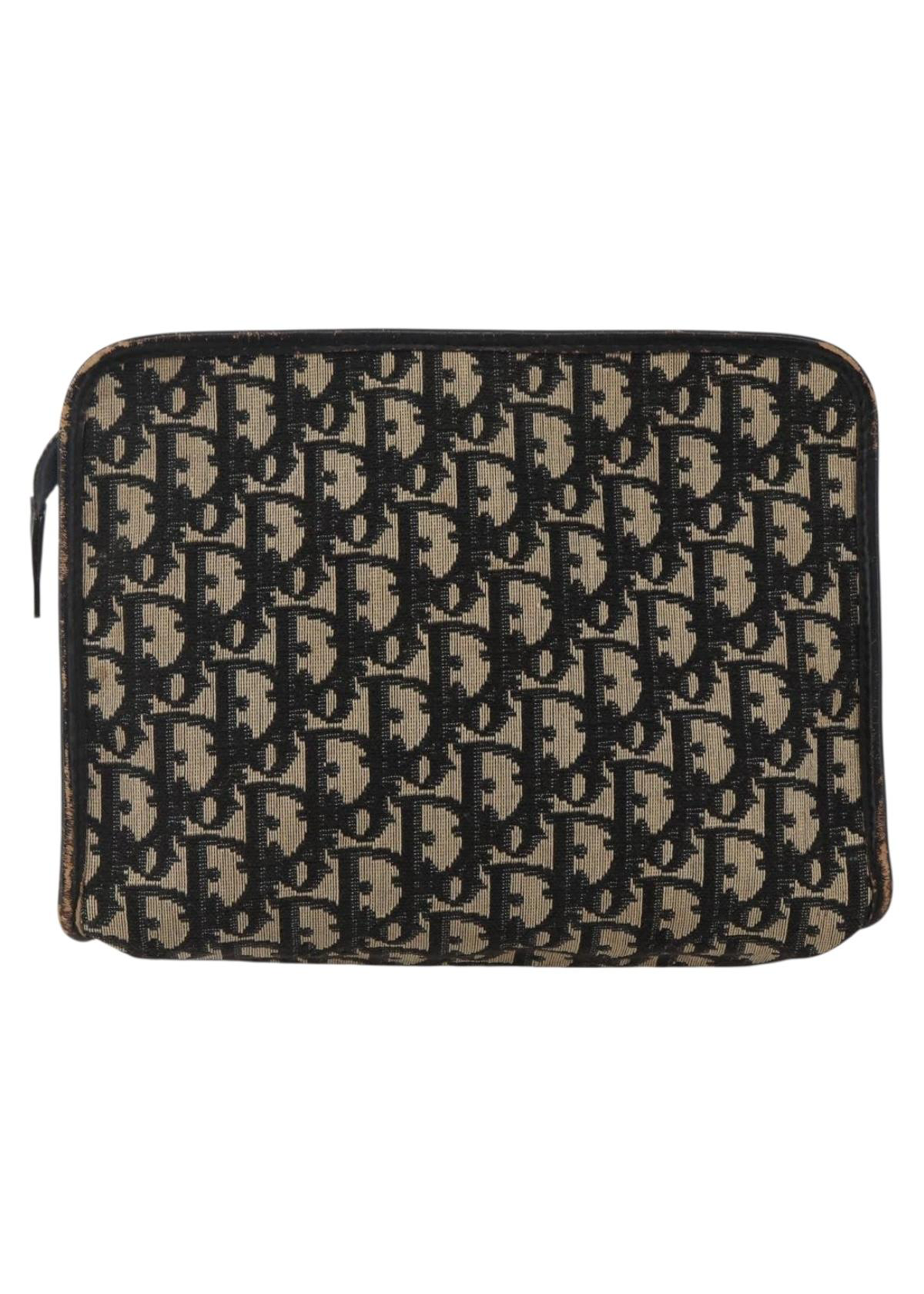 Dior Navy Monogram Rectangle Clutch