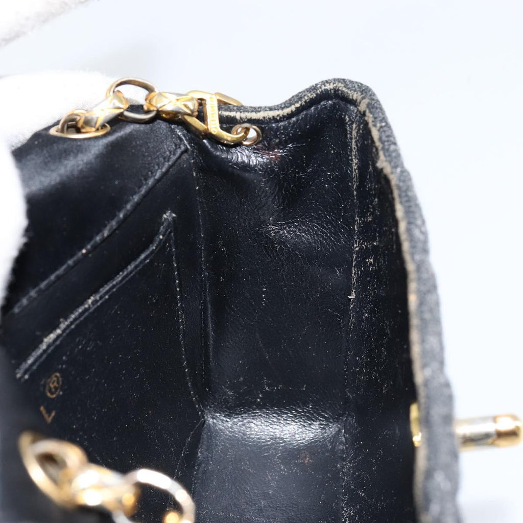 Chanel Grey and Black Flap Bag