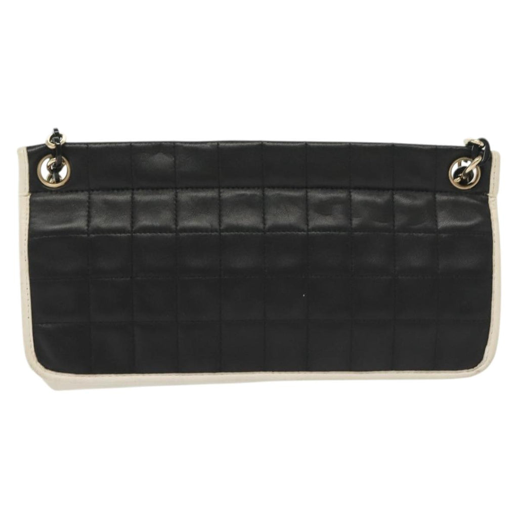 Chanel White & Black Shoulder Bag