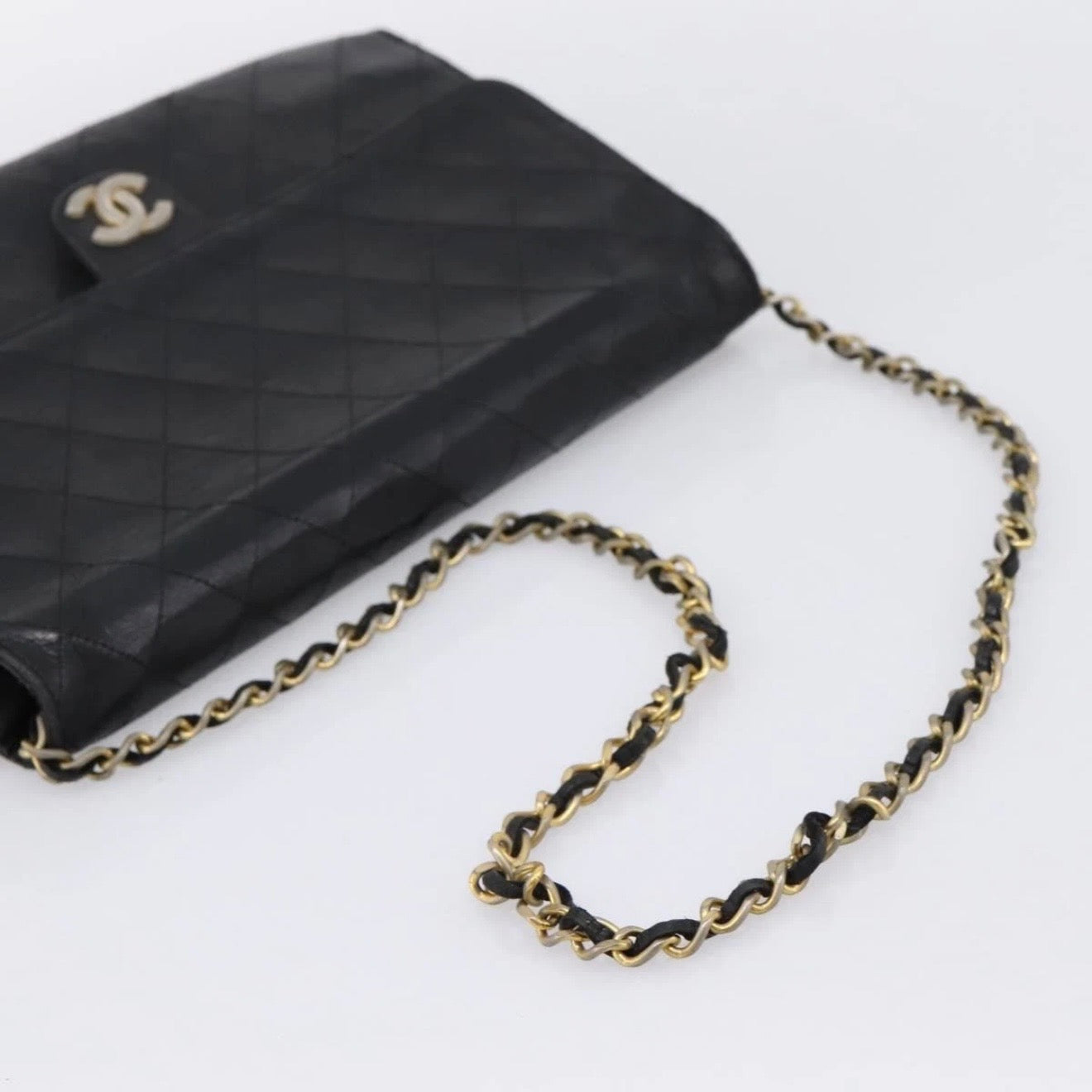 Chanel Black Quilted Leather Flap Bag
