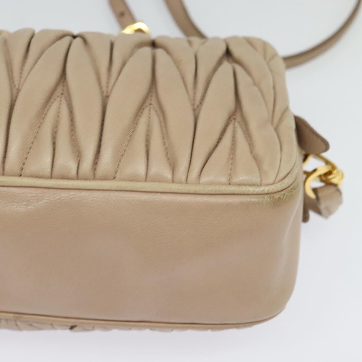 Miu Miu Nude Shoulder Bag