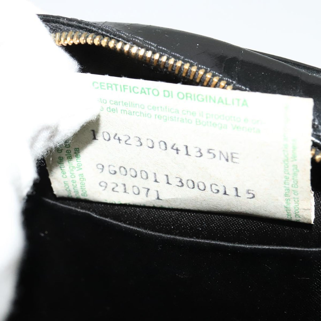 Bottega Veneta Black Patent Crossbody
