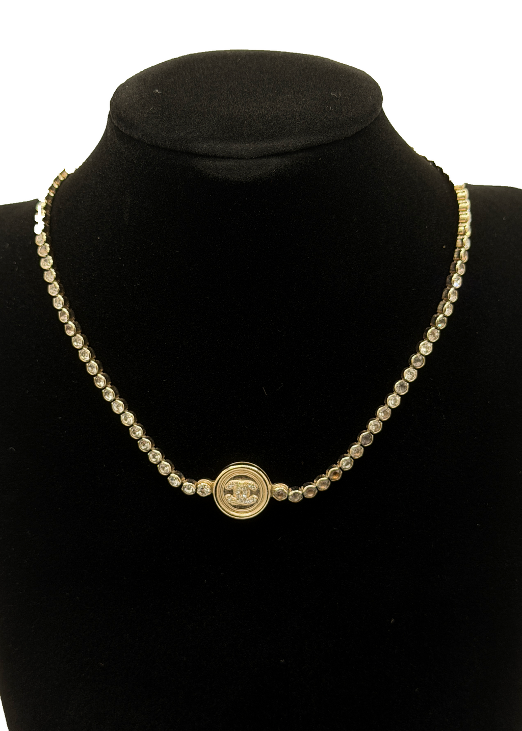 Chanel Circle Pendant Necklace