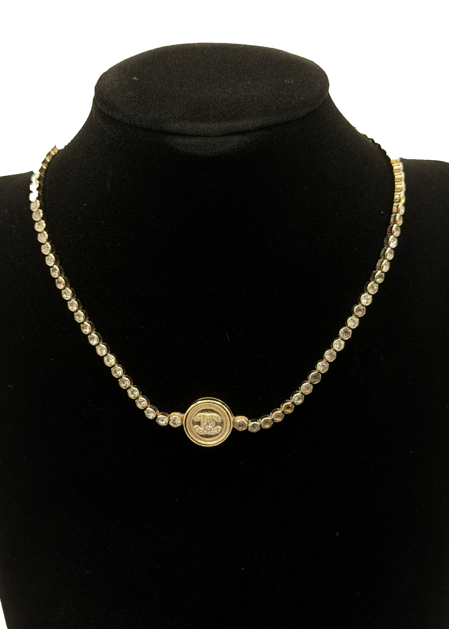 Chanel Circle Pendant Necklace