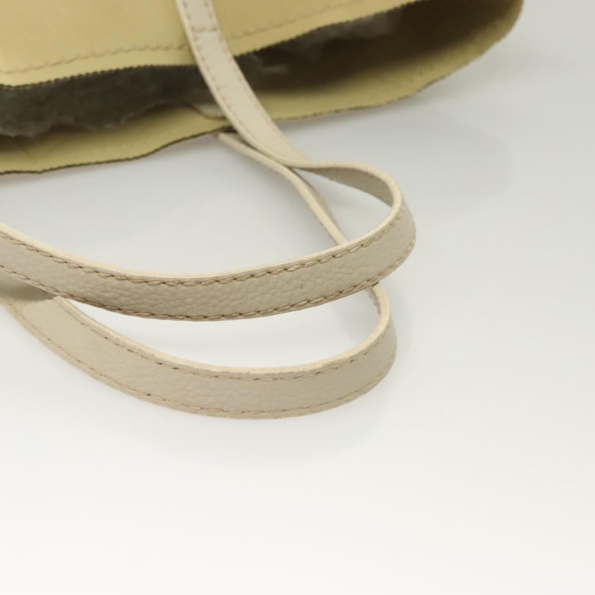 Prada Tan Logo Scuba Tote