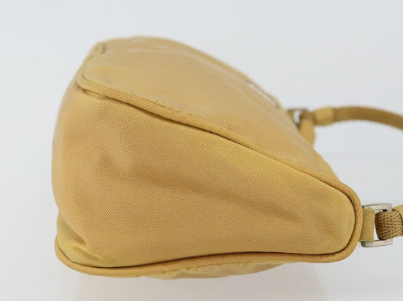 Prada Yellow Nylon Pochette