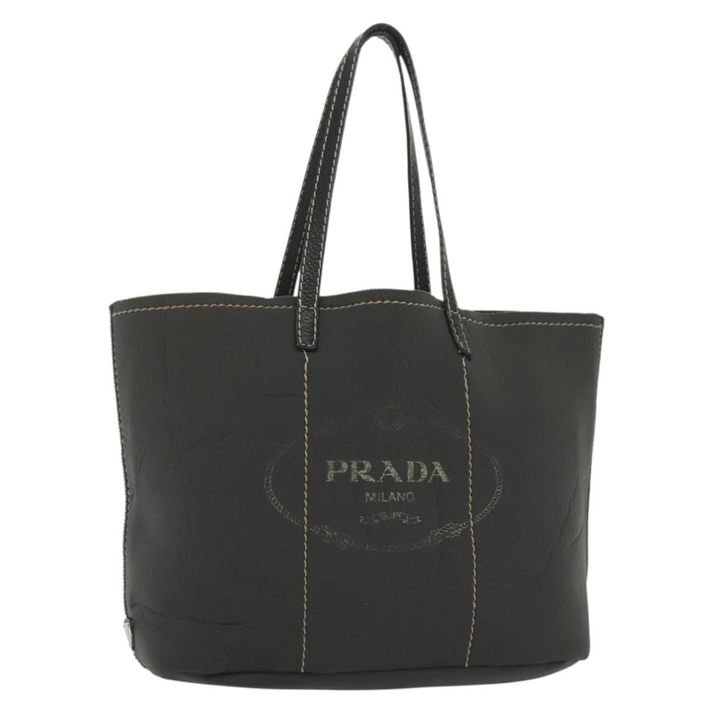 Prada Black Logo Tote