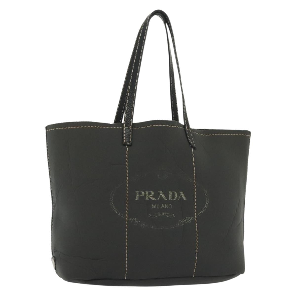 Prada Black Logo Tote