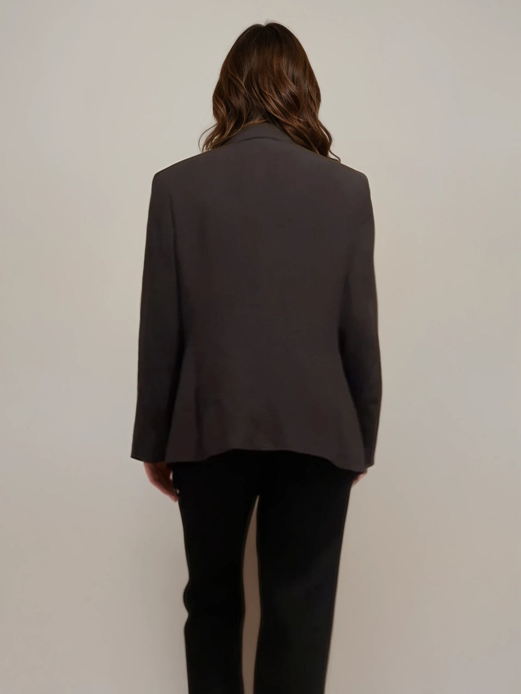 Armani Brown Zig Zag Blazer