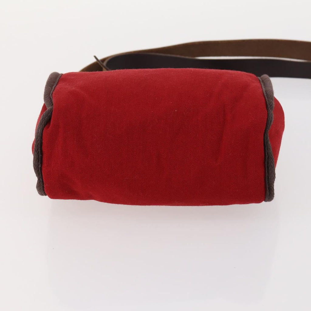 Hermes Red Or Orange Herbag Crossbody