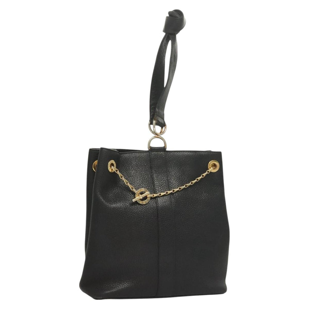 Celine Black Chain Tote
