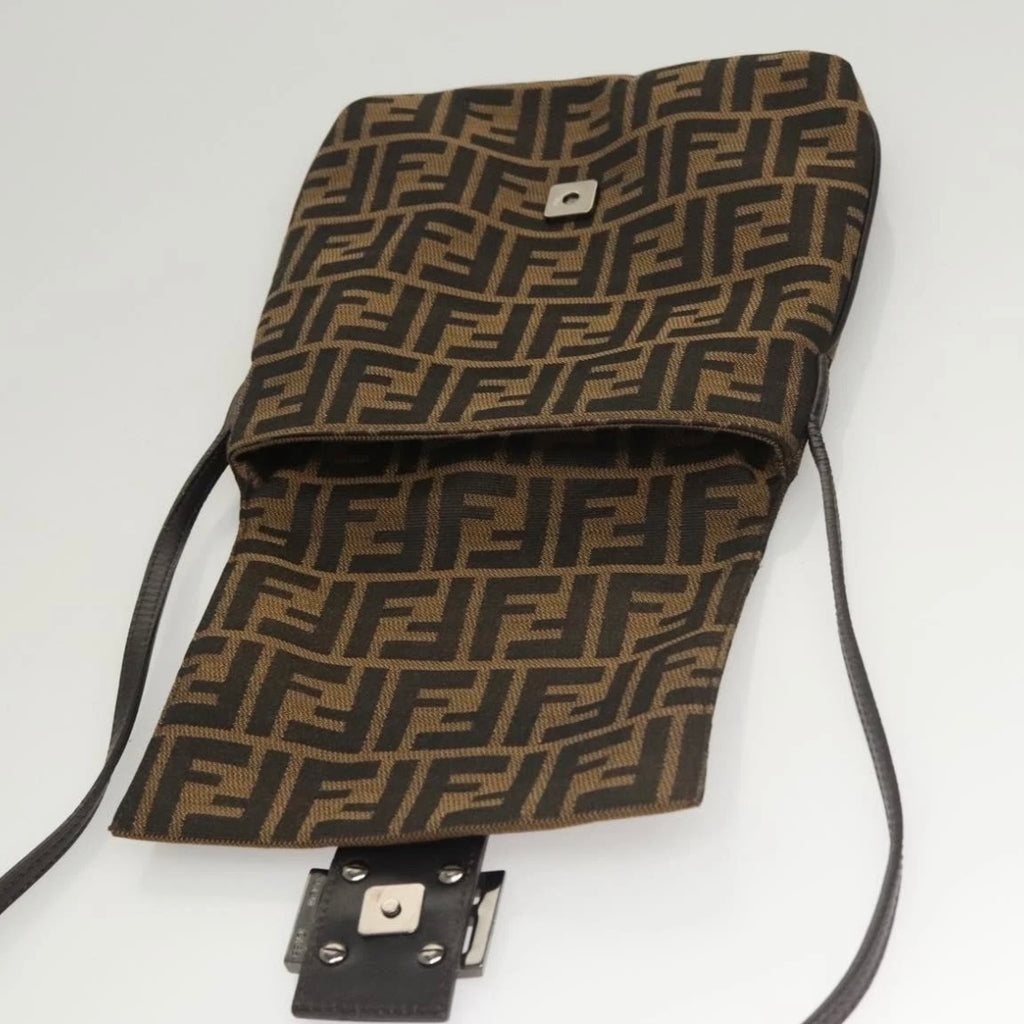 Fendi Zucca Crossbody Baguette