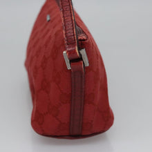 Load image into Gallery viewer, Gucci Red Monogram Boat Pochette
