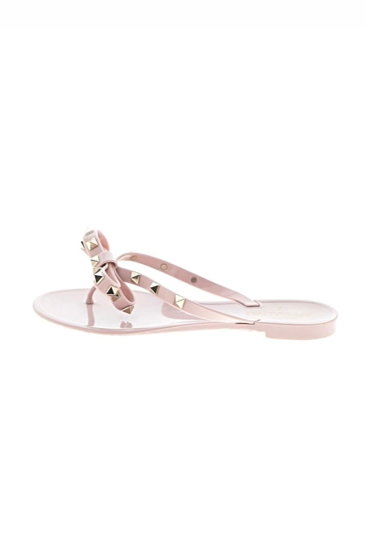 Valentino Pink Studded Sandals