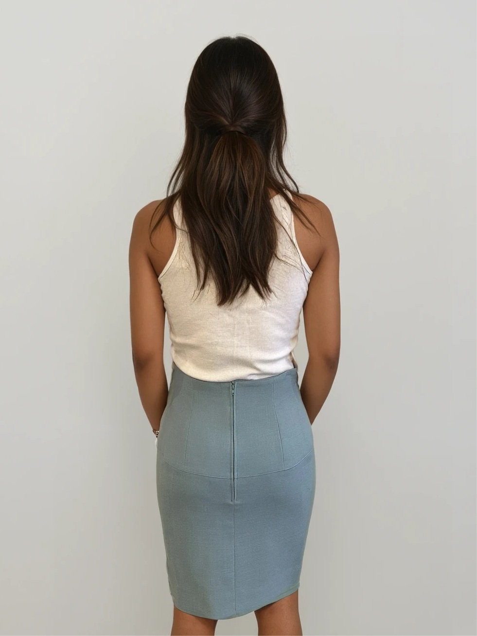 Karl Lagerfeld Blue Skirt