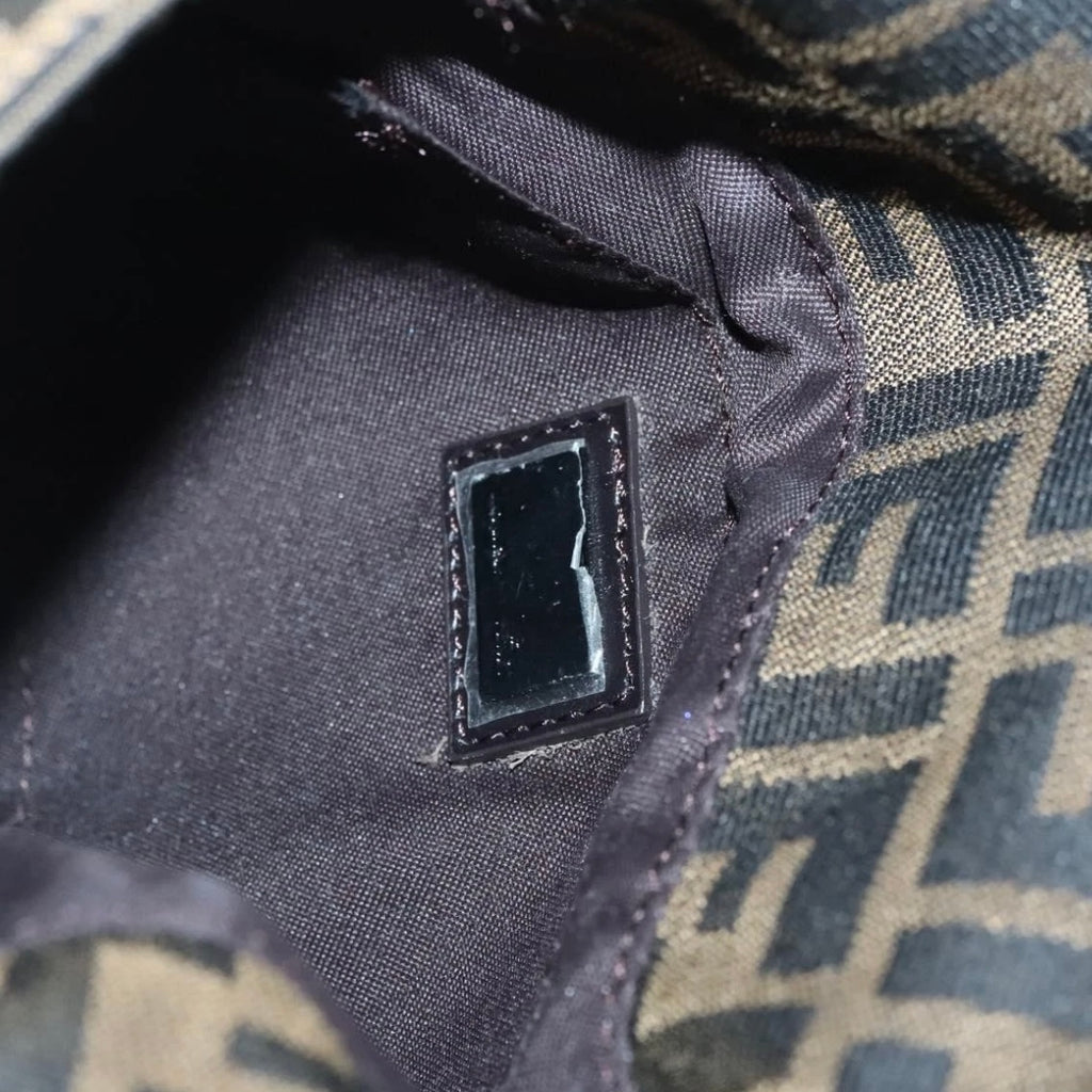 Fendi Zucca Crossbody Baguette