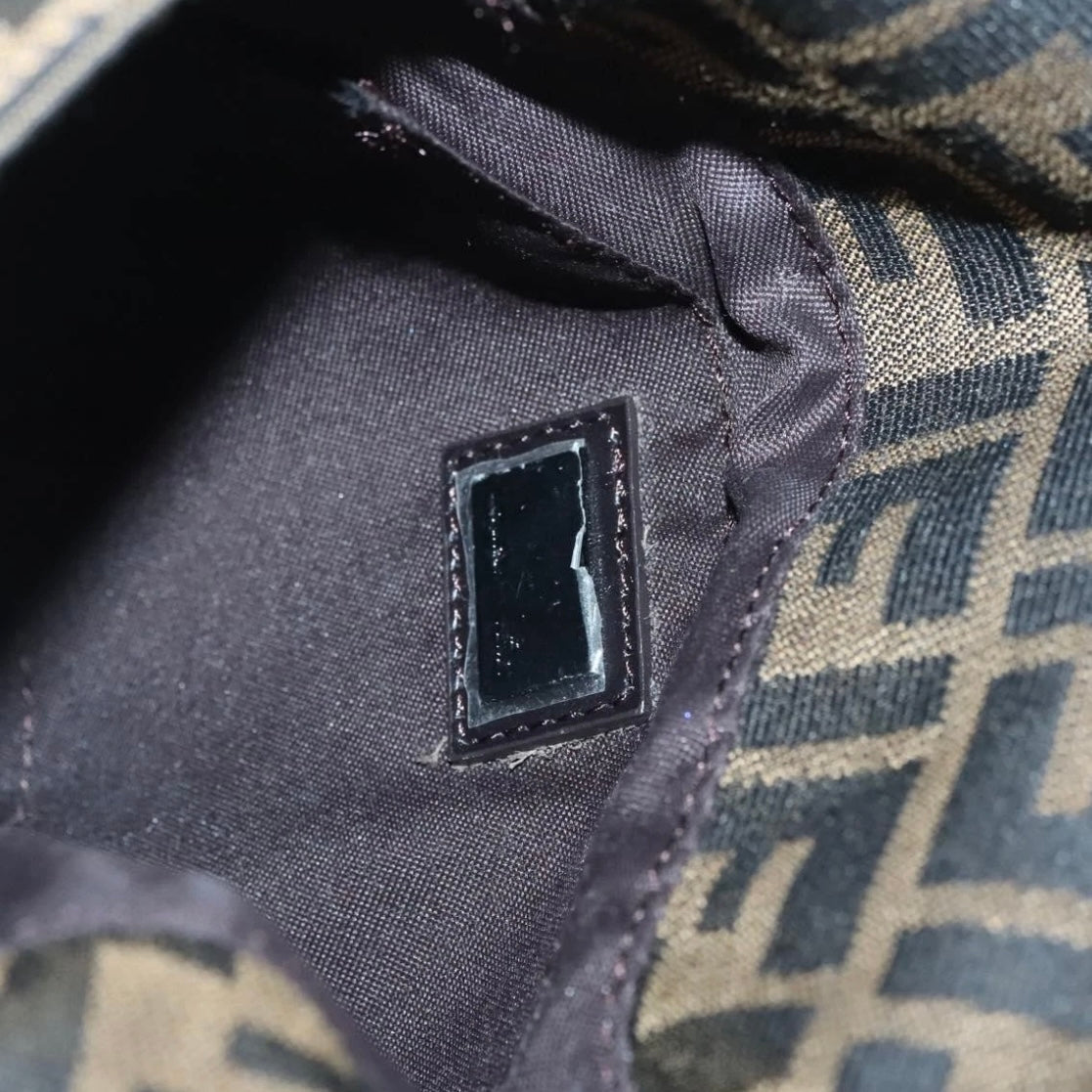 Fendi Zucca Crossbody Baguette