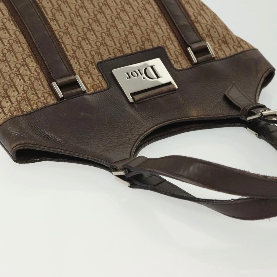 Dior Brown Trotter Shoulder Bag