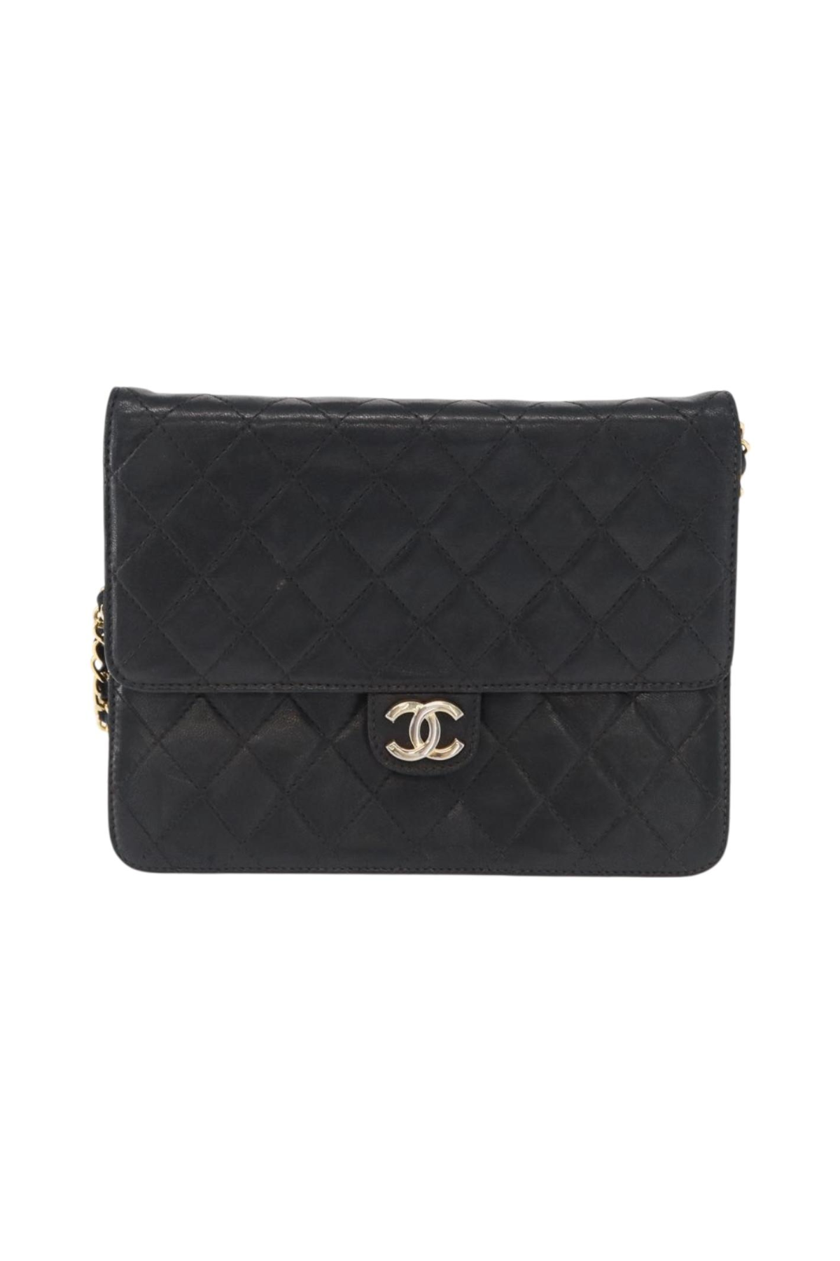Chanel Black Leather Flap Bag